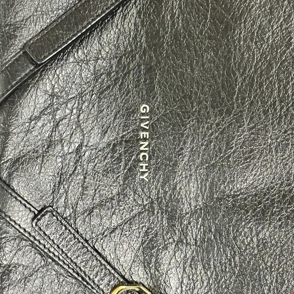 Givenchy Medium Voyou In Shiny Leather Black - Picture 3 of 9